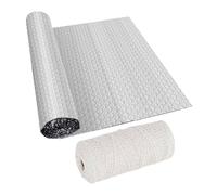 B Baosity Film D' Thermique Aluminium Rouleau Isolant Réfléchissant Feuille Pare-chaleur Imperméable Protection Fenêtres Adapté Aux Pots V, 60 Cm X 300 Cm