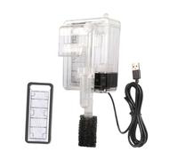 B Baosity Filtre D'aquarium Suspendu USB, Silencieux, écumeur Compact, Purificateur Efficace, Matériau PP, Convient Aux Aquariums, Clair