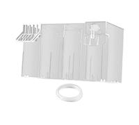 B Baosity Filtre pour Aquarium à Flux Goutte à Goutte, Transparente, Augmente Le Débit d'eau, Accessoire à Suspendre pour Petits Aquariums, Transparent 26x13.5x15cm