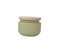 B Baosity Flacon de Douche Portable, Vide et, Récipient de Multifonctionnel pour Cosmétiques et Crèmes, Flacon Souple avec Bouchon En Forme, Vert 250g