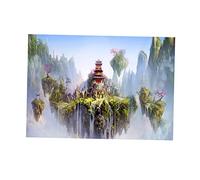 B Baosity Fond D'aquarium Simple Face pour Terrarium, Reptiles et Vivarium - Paradis, comme décrit + comme décrit, 61x41cm