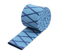 B Baosity Gaine Thermorétractable Résistante pour Cannes et Raquettes - Protection Longue Durée pour Votre équipement de Pêche, Bleu 1Mx0,3cm, comme décrit