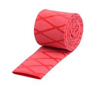 B Baosity Gaine Thermorétractable Résistante pour Cannes et Raquettes - Protection Longue Durée pour Votre équipement de Pêche, Rouge 1Mx0,3cm, comme décrit
