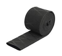 B Baosity Gaine Thermorétractable Résistante pour Cannes et Raquettes - Protection Longue Durée pour Votre équipement de Pêche, Noir 1mx0.25cm, comme décrit