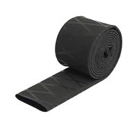 B Baosity Gaine Thermorétractable Résistante pour Cannes et Raquettes - Protection Longue Durée pour Votre équipement de Pêche, Noir 1Mx0,3cm, comme décrit