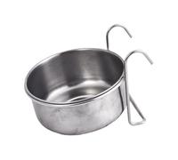 B Baosity Gamelle Suspendue pour Chien Ou avec Support, en Acier Inoxydable, pour Chats et Chiots D'intérieur, 14x5.5 Cm