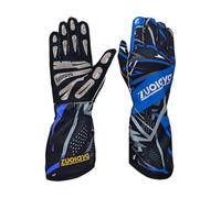 B Baosity Gants de Karting Gants de Jeu Gants de Cyclisme Gants de Contrôle Extensibles en Spandex Respirant Antidérapants Résistants à l'usure Adaptés Aux, Bleu