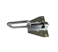 B Baosity Garage Porte Serrure Loquet Verrou Manuel pour Portes Coulissantes Système de Verrouillage Robuste En Fer Galvanisé Adapté Portes de Garage Atelier, 22cmx13.5cm