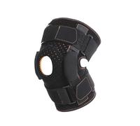 B Baosity Genouillère Soutien Du Genou Orthèse Protection Articulation Rotule Charnière Forte Résistant En Néoprène Adaptée à La Récupération Sportive Course En, L