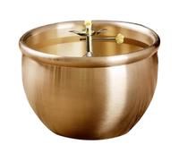 B Baosity Ghee Lampe Support Ghee En Cuivre Porte-lampe Votive Design Ajustable pour Temple Méditation Convient à La Décoration de Table Célébrations Cade, Style C