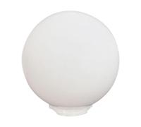 B Baosity Globe de Lampadaire En Acrylique, Abat-jour Sphérique Décoratif Blanc de Rechange pour Jardin, Trottoir, Cour, Pelouse, 400 Mm