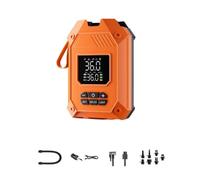 B Baosity Gonfleur Paddle Gonflable avec Bloc D'énergie Automatique Gonfleur Paddle Compacte Pompe Électrique sans Fil pour Kayakistes, Camping, Style to 3, Orange, Orange