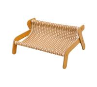 B Baosity Griffoir/lit pour avec Coussin épais et Résistant à La Déformation, Conçu en Bois, Idéal pour Jouer et Se Détendre, Tapis de Refroidissement
