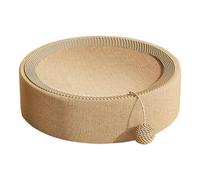B Baosity Griffoir/lit pour Chat, Nid pour Chaton Résistant à l'usure, Rond et, de 40 Cm de Diamètre, avec Jouet et Tapis à Griffer.