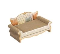 B Baosity Griffoir pour Chat, Canapé-lit Vintage, Grand Nid pour Chat Robuste et Multifonctionnel, Idéal pour Les Chats D'intérieur, Style A