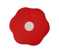 B Baosity Griffoir pour Chat, Tapis à Griffer Fleuri, Protection pour Meubles, Accessoires pour Animaux de Compagnie, Griffoir Mural/de Sol, Rouge
