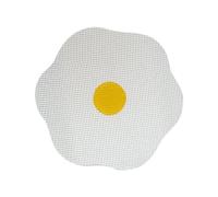 B Baosity Griffoir pour Chat, Tapis à Griffer Fleuri, Protection pour Meubles, Accessoires pour Animaux de Compagnie, Griffoir Mural/de Sol, Blanc