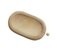 B Baosity Griffoir pour, Lit Polyvalent D'intérieur Résistant à l'usure, 2 en 1 : Bol Ovale et Tapis à Griffer, sans Oreilles