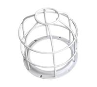 B Baosity Grille de Protection pour Ampoule, Accessoire pour Abat-Jour, Blanc