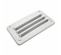 B Baosity Grille de Ventilation Marine Louver Rectangulaire Aérateur Grille à Persiennes en Nylon pour Circulation d'Air Continue et Pose sur Surface Plane Convient aux Cabines Coffres Volumes Clos