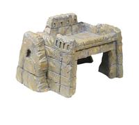 B Baosity Grotte Cachette pour Reptiles en Résine, Décoration Unique et Créative pour Aquarium, Habitat pour Amphibiens