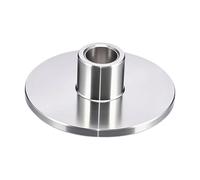 B Baosity Guide Gabarit Défonceuse pour Fraiseuse Plaque de Base Roulement Accessoires En Acier Inoxydable Fonctionnalité pour Menuiserie Adapté à Bricolage, 1.2 Cm de Diamètre