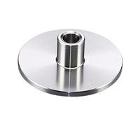 B Baosity Guide Gabarit Défonceuse pour Fraiseuse Plaque de Base Roulement Accessoires En Acier Inoxydable Fonctionnalité pour Menuiserie Adapté à Bricolage, 1 Cm de Diamètre