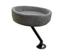B Baosity Hamac de Bureau pour Chat, Lit de Bureau Confortable pour Chaton, Nid pour Chat surélevé et Pivotant pour Chatons et Chats D'intérieur