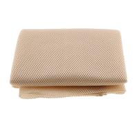 B Baosity Hauts parleurs Grille Tissu Stéréo Dust-Proof Réparation de Speaker Mesh Cloth 3 Couches - Beige
