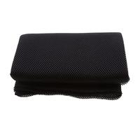 B Baosity Hauts parleurs Grille Tissu Stéréo Dust-Proof Réparation de Speaker Mesh Cloth 3 Couches - Noir