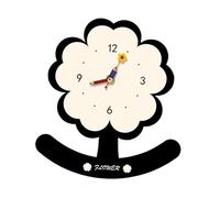 B Baosity Horloge de Bureau à Motif Dessin Animé, Horloge Analogique Fantaisie pour Chambre d'enfant, Ferme, Chambre d'enfant