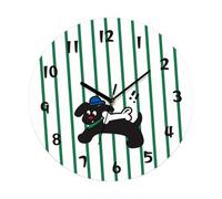 B Baosity Horloge Murale en Forme d'animal, Horloge Suspendue de Dessin Animé, Décorative et Amusante pour La Cuisine, 20cm