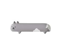 B Baosity Housse de Poignée de Porte, Protection pour Bouton de Porte, Manchon En Silicone pour La Poignée de Porte de Chambre D'enfant, équipement de Sécur, Gris violet droit