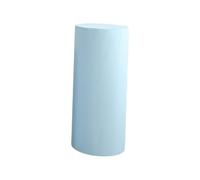 B Baosity Housse de Socle Cylindrique Couverture de Colonne Nappe Ronde Accessoire de Fête Revêtement de Présentoir en Tissu Lisse Infroissable Convient pour A, L