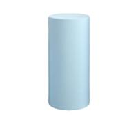 B Baosity Housse de Socle Cylindrique Couverture de Colonne Nappe Ronde Accessoire de Fête Revêtement de Présentoir en Tissu Lisse Infroissable Convient pour A, M
