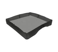 B Baosity Housse pour Parc à Chiots, Housse pour Parc à Chiots, Protection Solaire pour Chiens, Housse pour Parc à Chiots avec Demi-Maille Ajustable, 36 Pouces