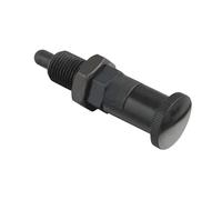 B Baosity Indexeur à Ressort Autobloquant Doté de Tige Rétractable Plunger à Bouton à Rotation Stable Écrou de Verrouillage Pièce de Remplacement En Acier Carbo, M20x1.5