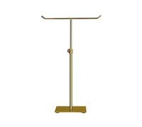 B Baosity Industrial Prop Mannequin Main Présentoir Métal Accessoire Étalage Réglable Parfait pour Exposer Bijoux Écharpes Sacs Compatible avec Boutique Événement Professionnel, Or