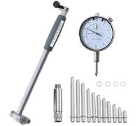 B Baosity Jauge à Alésage de Précision Comparateur d'Alésage Jauge Intérieure Contrôle Diamètre Interne Mesure Moteur Poignée Texturée Lecture Rapide Adaptée aux Machinistes Ateliers Entretien