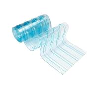 B Baosity Joint de Porte en PVC, 1,5 M de Long, Facile à Couper et à Installer, Transparent, Idéal pour l'hiver. Parfait pour Les, L, Bleu