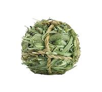 B Baosity Jouet à Mâcher pour Lapins, Balle d'herbe Tressée à Mâcher et à Broyer pour Petits Animaux (écureuils, Gerbilles, Lapins).