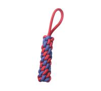 B Baosity Jouet en Corde Résistant pour Chien, Idéal pour Le Jeu Interactif et L'entraînement, 30cmx5cm Rouge Bleu