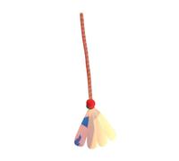 B Baosity Jouet Interactif pour Chat : Balle Roulante, Corde, Exercice et Divertissement. Balle Mobile, Jouet électrique pour Chat D'intérieur, Rouge