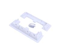 B Baosity Kit de Fixation pour s, Caravanes, Abris et Toits : Support d'angle Facile à Installer, Blanc