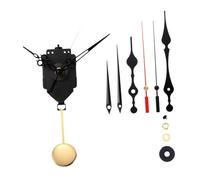 B Baosity Kit de Réparation pour Mécanisme D'horloge à Pendule à (2 Paires D'aiguilles Incluses), Compatible avec Les Horloges Murales en Métal, H