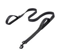 B Baosity Laisse pour Chien de 1,5 M avec Poignée Rembourrée, Résistante et Portable, Idéale pour Les Promenades avec des Chiens de Petite, Moyenne et Grande Ta, Noir