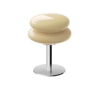 B Baosity Lampe de Table USB, Veilleuse Style Nordique, Lampe de Lecture Décorative à Intensité Variable, Lampe de Bureau/veilleuse pour Bureau, Salon, Maison, Jaune