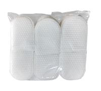 B Baosity Lingettes de Coton En Forme de U pour L'hygiène Buccale Des Filles - Cadeau Professionnel Blanc