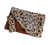 B Baosity Lit Bearded Dragon avec Oreiller Couverture Abri pour Reptile Gecko Hamsters Fabriqué en Peluche Douce Confortable Facile à Nettoyer Adapté pour