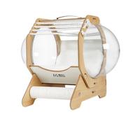 B Baosity Lit Capsule pour Chat, Centre de D'activités, Lit Vaisseau Spatial pour Chat, et de Jeu pour Chatons D'intérieur, Access